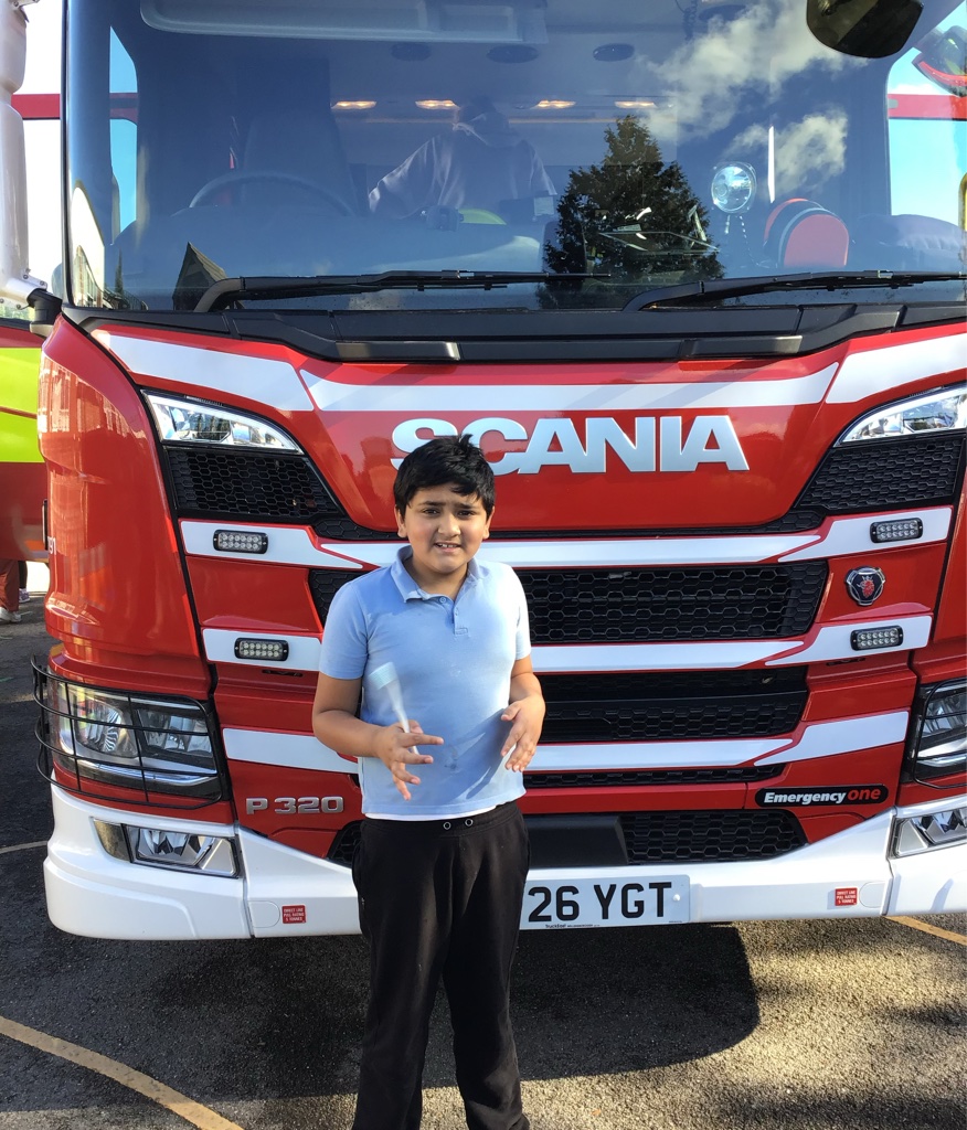 Fire Engine Visit